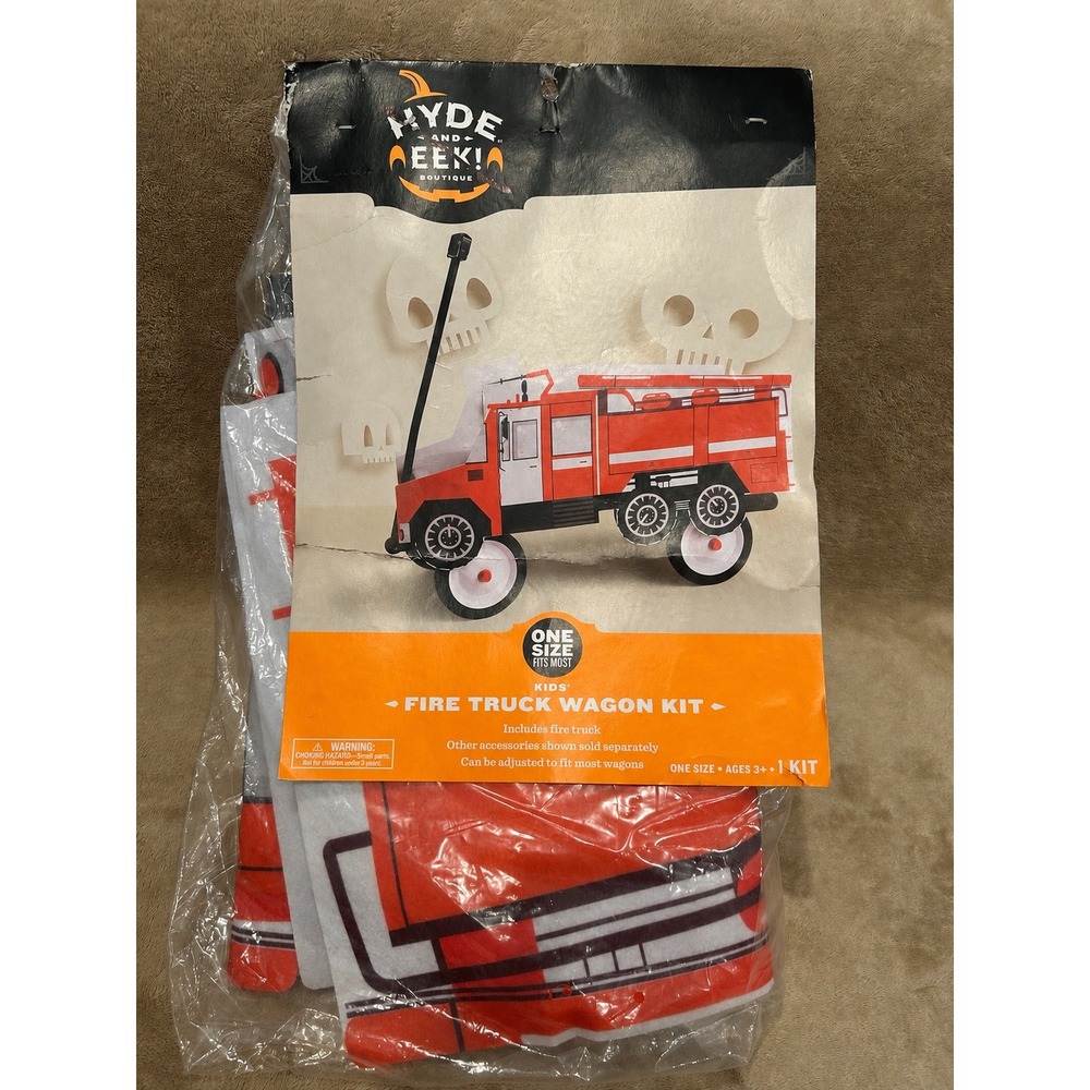 Hyde and Eek Fire Truck Wagon Kit Halloween Costume Decoration Cover Target OSFM
